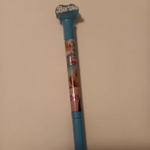 Barbie Writing Gel Pen, Novelty Blue & Pink Light Up, Collectable New 1 Single